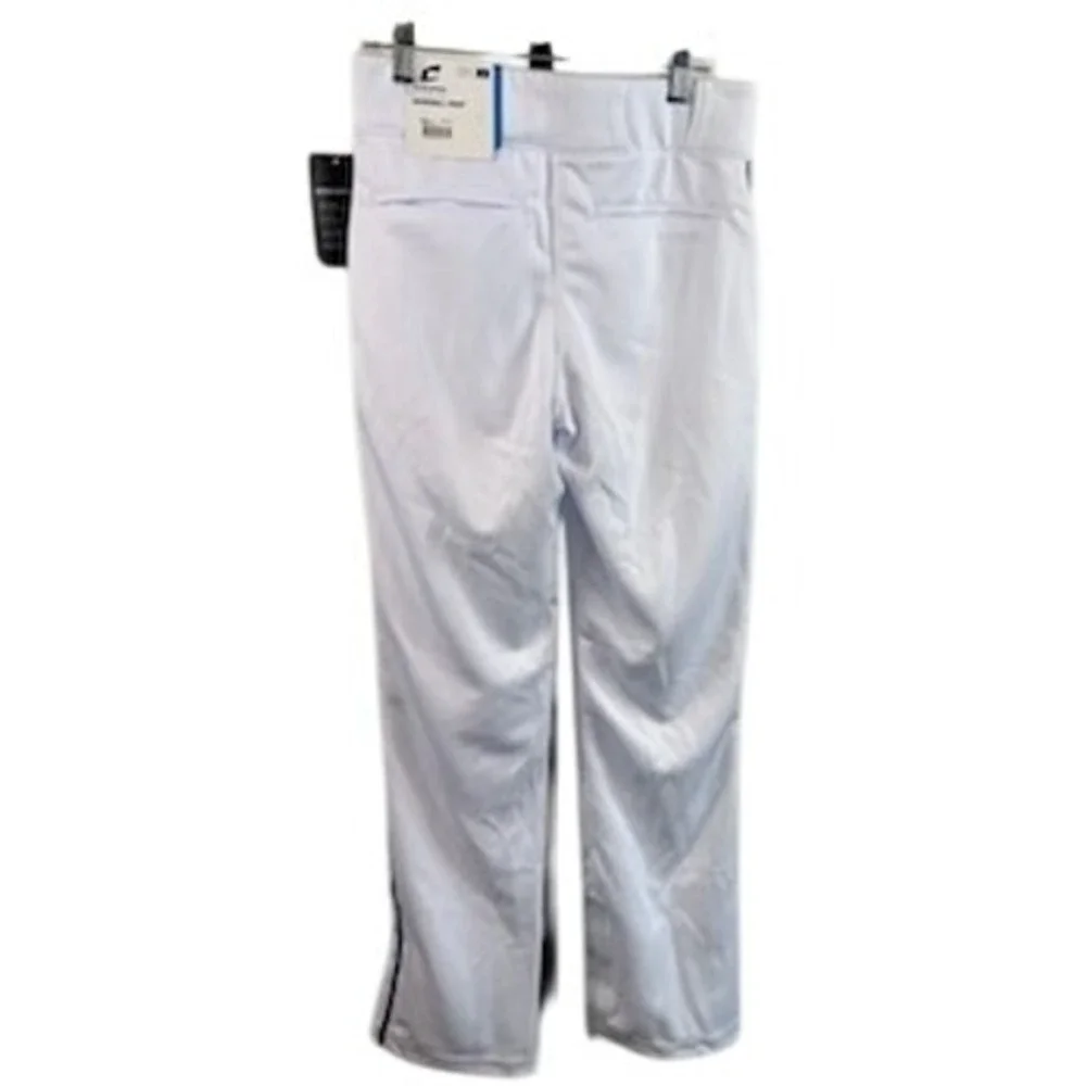 Champro Baseball Pant Open Bottom Loose Fit‎ White Youth Size Large